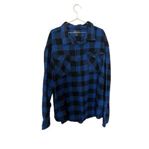 Steve’s Jeans plaid button down shirt 5x